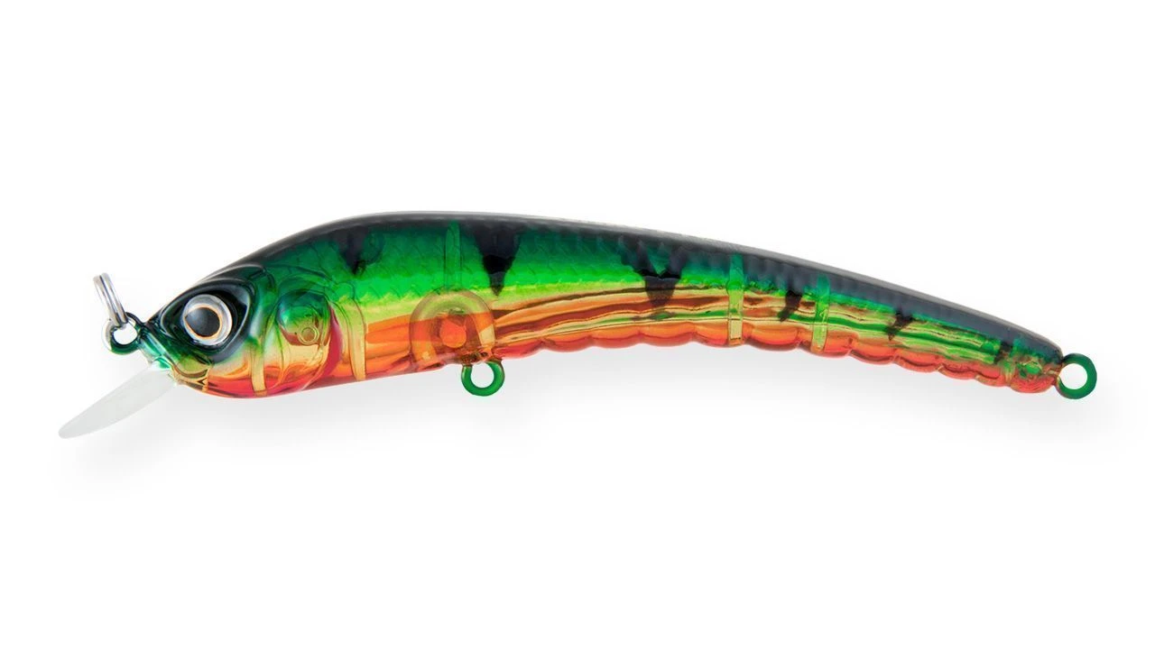 Воблер Strike Pro Thunder Belly 80SP A102G Transparent Perch 6,2 гр   EG-126B-SP#A102G — характеристики,  особенности конструкции