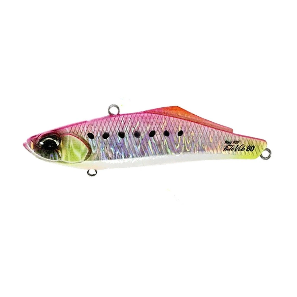 Воблер DUO Bay Ruf Tide Vib 80 CPA0679 Tropical Sardine Glow 25 гр   DUO-89266 — характеристики,  особенности конструкции