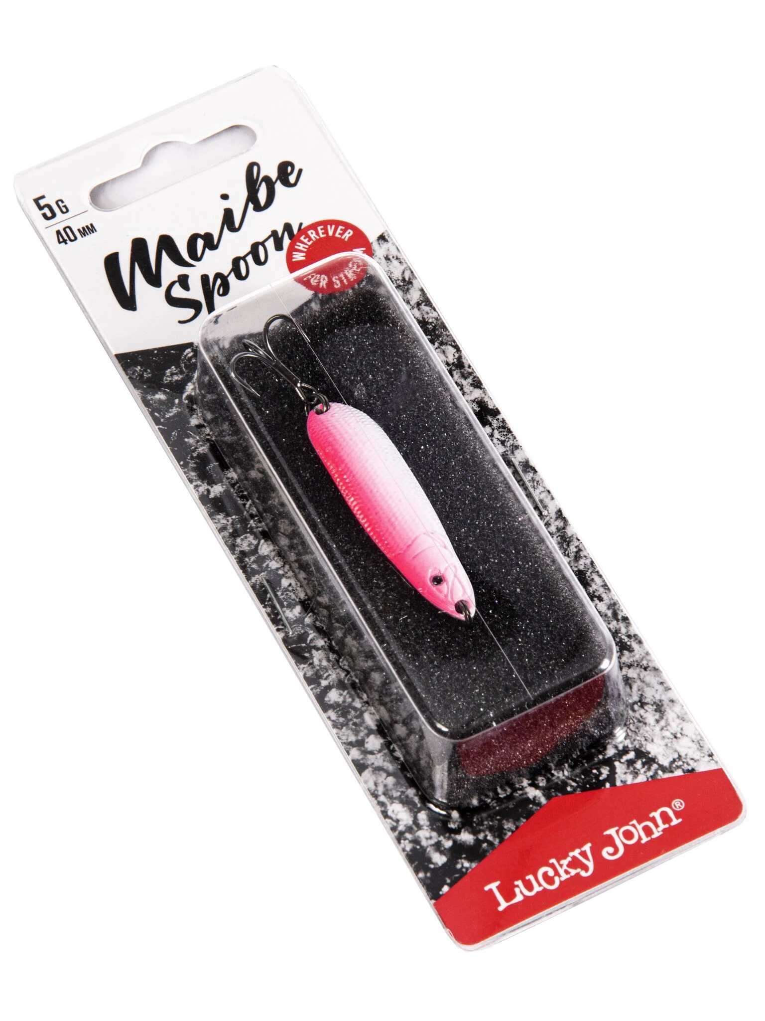 Колеблющаяся Блесна Lucky John Maibe Spoon 5 гр 40 мм 009   LJMAI05-009 — крупный план
	                                    2