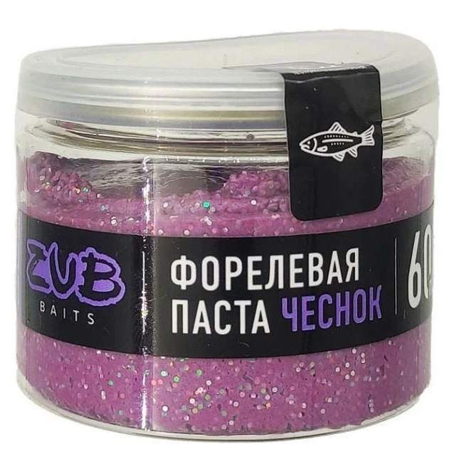 Паста ZUB Форель  Чеснок 60 мл  Фиолетовая   LWQ026 — характеристики,
	                                    особенности конструкции