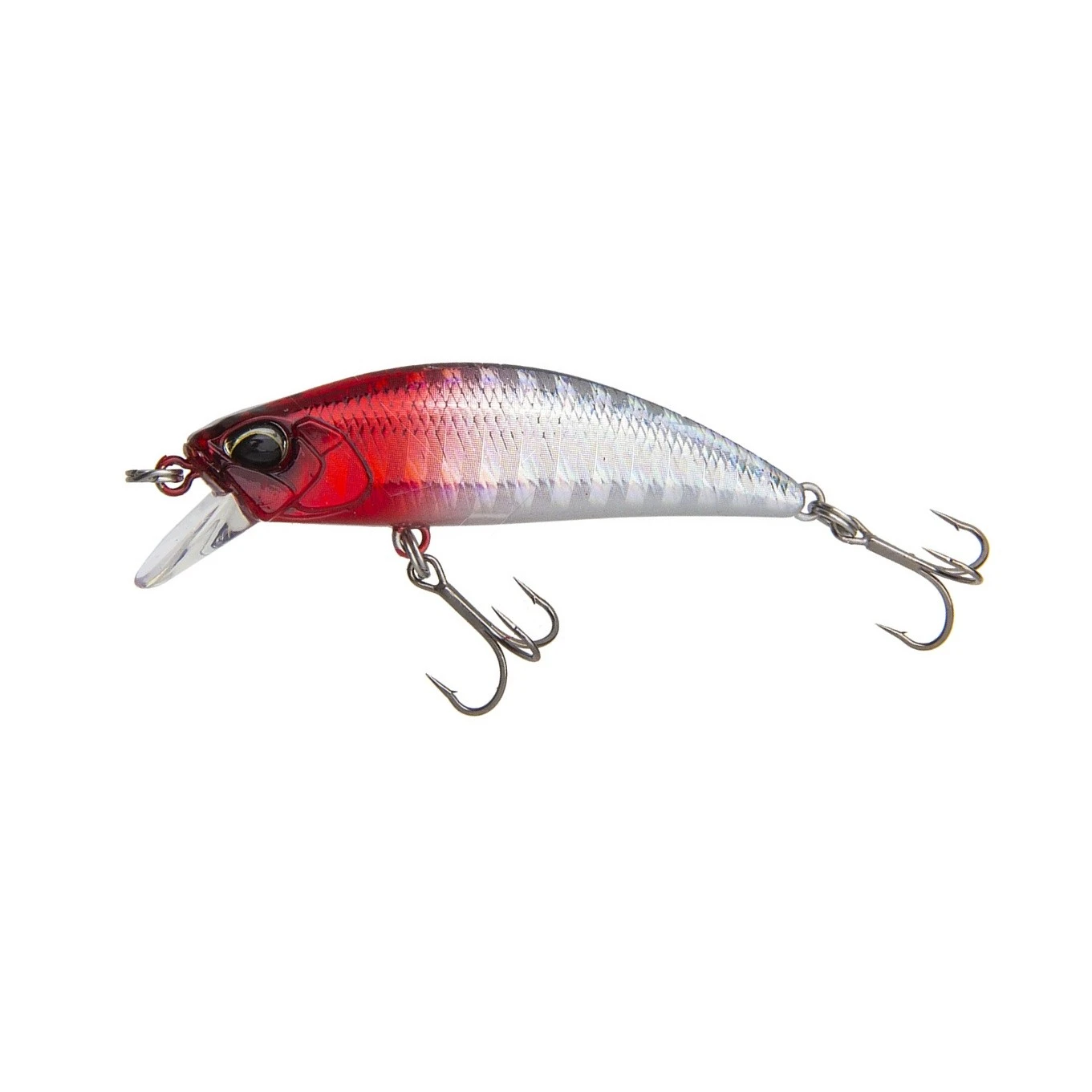 Воблер DUO Spearhead Ryuki 50S SW DHA0574 Holo Red Head GB 4,5 гр   DUO-51867 — характеристики,  особенности конструкции