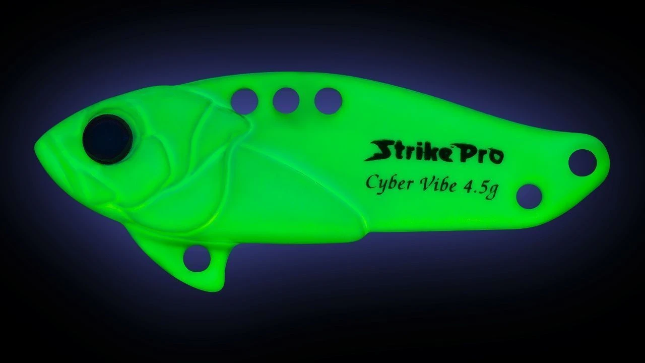 Цикада Strike Pro Cyber Vibe 45 9,1 гр Black back smoked OB   JG-005C#613-713 — крупный план
	                                    1