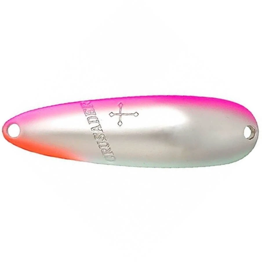 Колеблющаяся Блесна Daiwa Crusader 4S 4 гр 35 мм Pink Glow — характеристики,
	                                    особенности конструкции