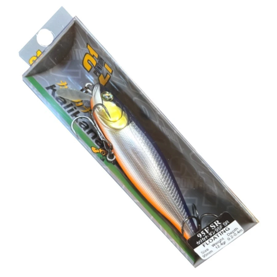 Воблер Pontoon 21 Kalikana Dun 95F-SR 712 Alumina Higenaga 12,4 гр   P21-KALD-95F-SR-712 — крупный план
	                                    1