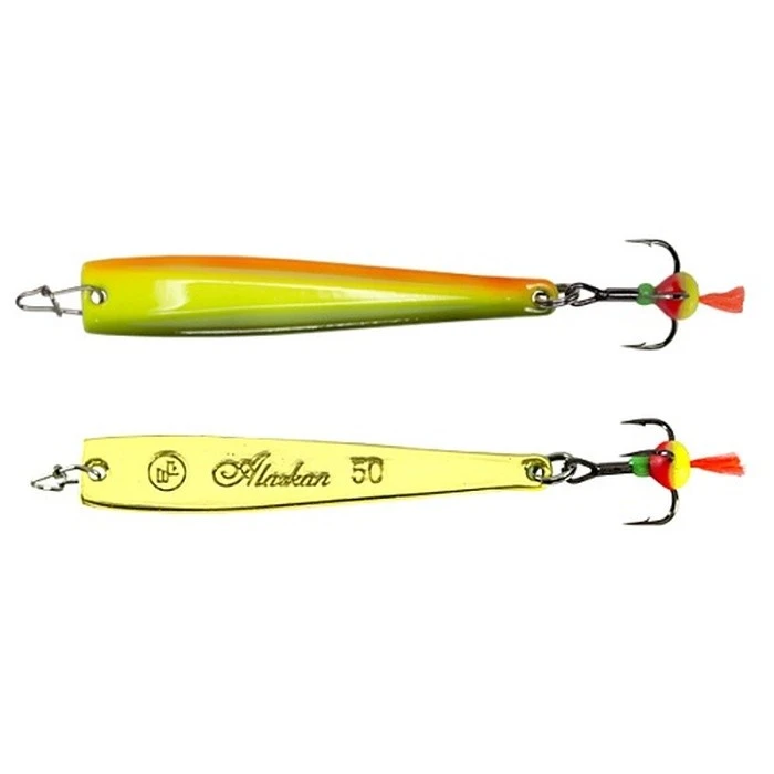 Зимняя Блесна Ecopro Alaskan 5,5 гр 50 мм FRG   EPVJAT50FRG — характеристики,  особенности конструкции