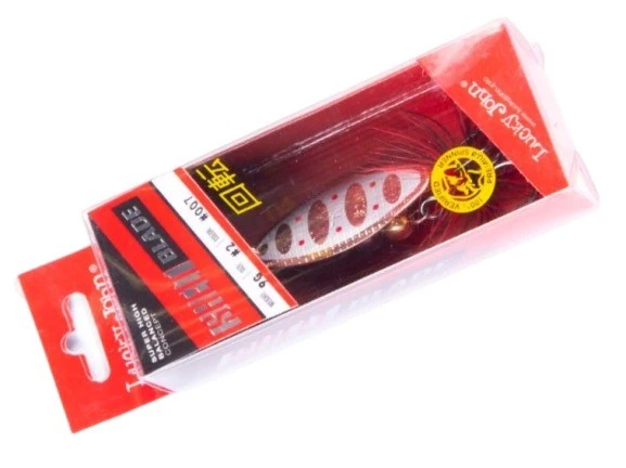 Вращающаяся Блесна Lucky John Shelt Blade №2 9 гр 007   LJSB02-007 — крупный план
	                                    2