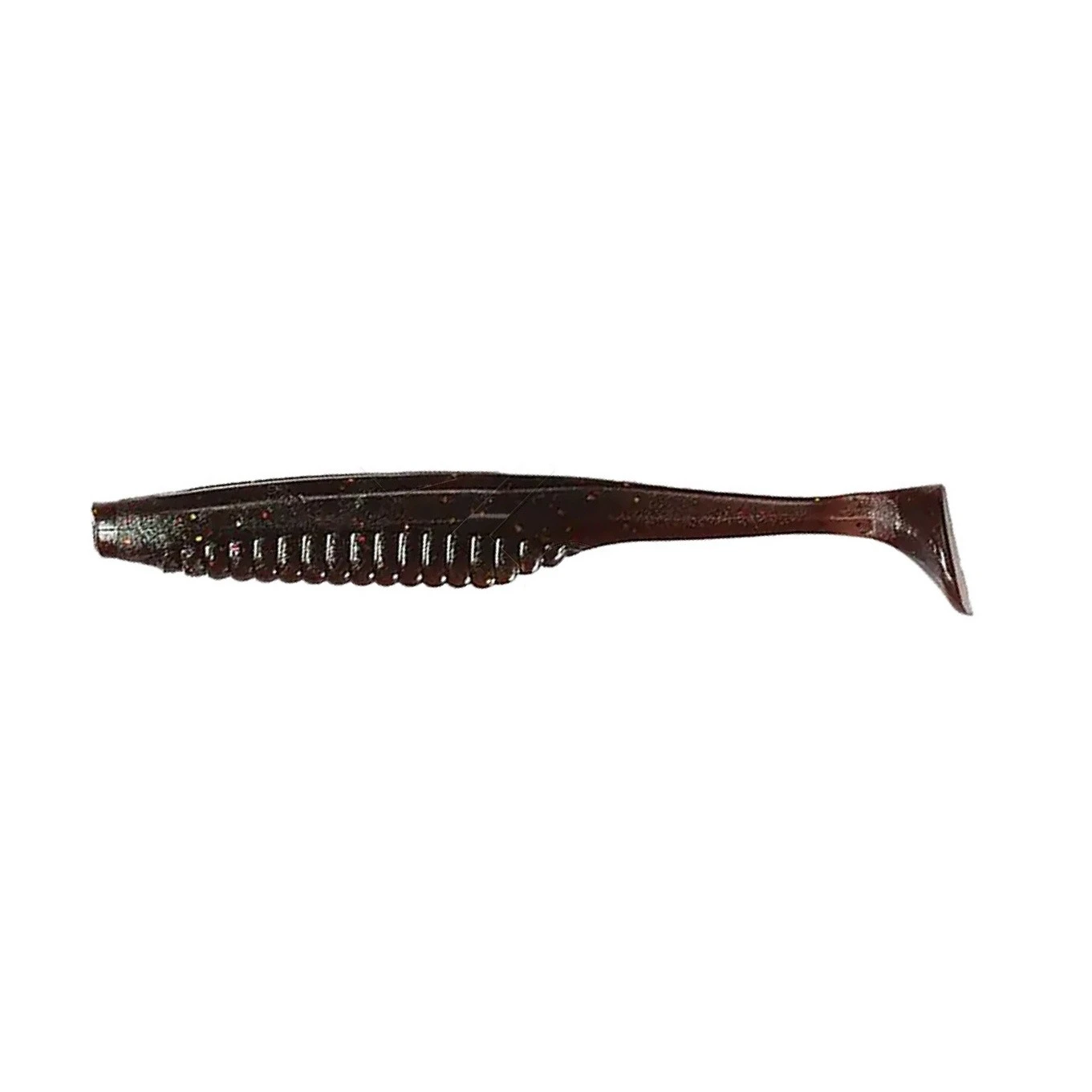Силиконовая приманка DUO Realis Versa Shad Elastomer 3 76 мм 7 шт F079 Dark Motor Oil UV   DUO-97667 — характеристики,  особенности конструкции