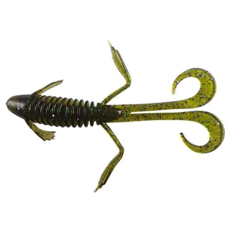 Силиконовая приманка Jig It Donkey Frog 4.8 120 мм 4 шт 012 Squid   JIDF122012S — характеристики,  особенности конструкции