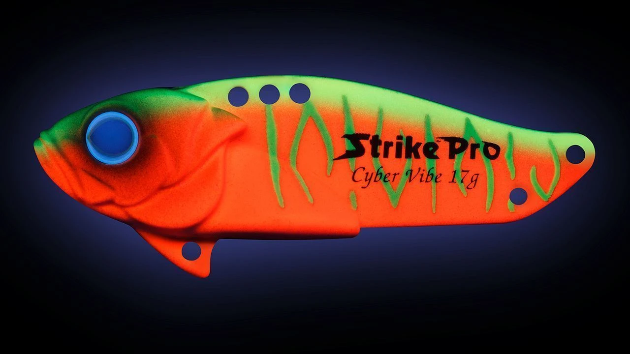 Цикада Strike Pro Cyber Vibe 45 9,1 гр Watermelon Mat Tiger   JG-005C#A230S — крупный план
	                                    1