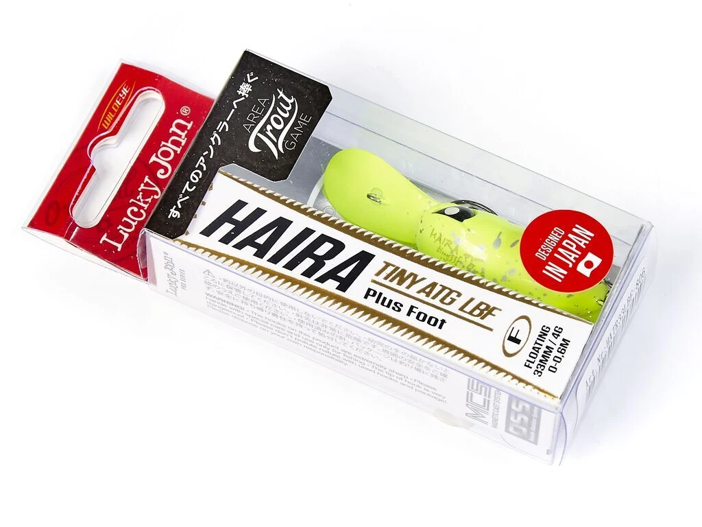 Воблер Lucky John Haira Tiny 33LBF ATG Plus Foot 806 4 гр Pro Series  HATR33LBF-806 — крупный план
	                                    2