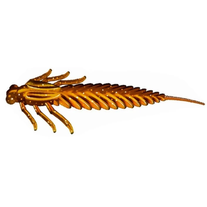 Силиконовая приманка ZUB Larva 3.2 80 мм 5 шт 911 Машинное масло с блестками   LRZ021 — характеристики,  особенности конструкции