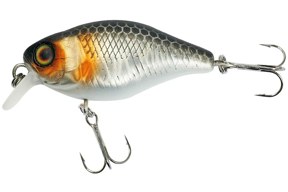 Воблер Jackall Chubby 38 SR Uv Mat Silver & Black 4,2 гр — характеристики,
	                                    особенности конструкции