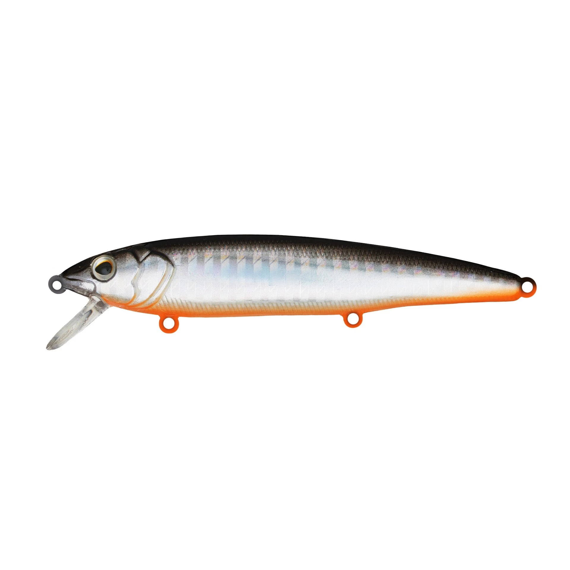 Воблер Strike Pro Flash Minnow 85 A70-713 Black Silver OB 8,6 гр   EG-063F#A70-713 — характеристики,  особенности конструкции