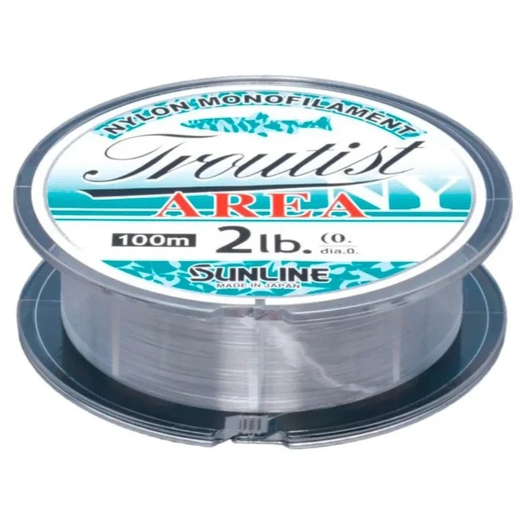 Леска монофильная Sunline Area NY 100 м 0,12 мм  PE# 0.5 — крупный план
	                                    2