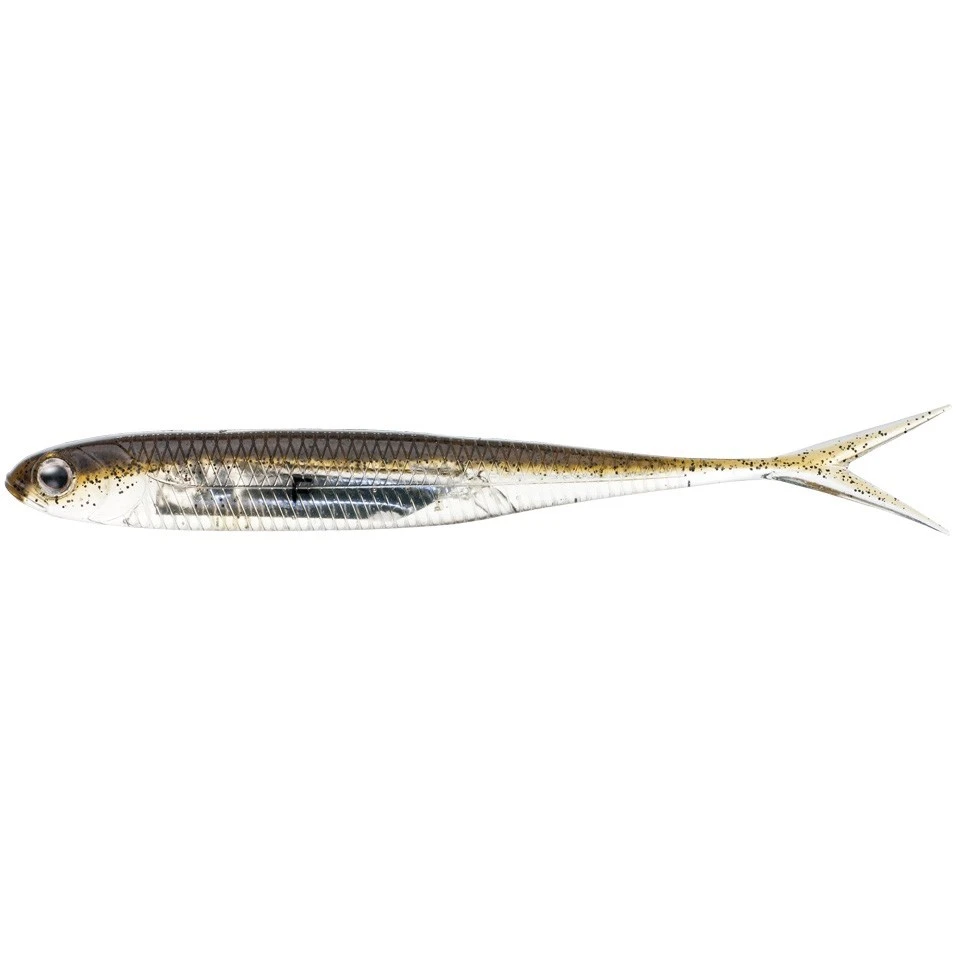 Силиконовая приманка Fish Arrow Flash J Split 5 Feco 127 мм 4 шт F01-F Green Pumpkin/Silver   FASP5F01 — характеристики,  особенности конструкции
