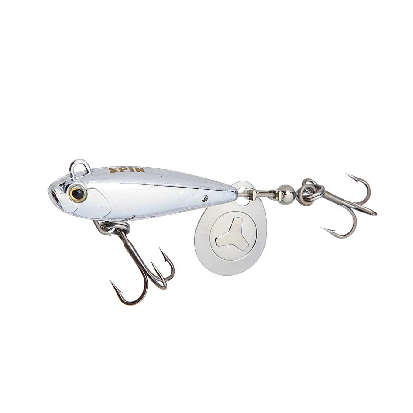 Тейл-спиннер DUO Tetra Works Spin 5 5 гр 28 мм MCC0522 UV Silver Slash B   DUO-52918 — характеристики,  особенности конструкции