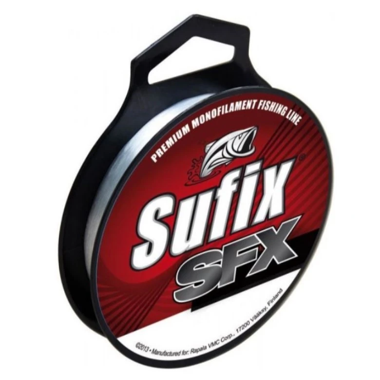Леска монофильная Sufix SFX 100 м 0,12 мм    DS1SU012024A9N — характеристики,  особенности конструкции