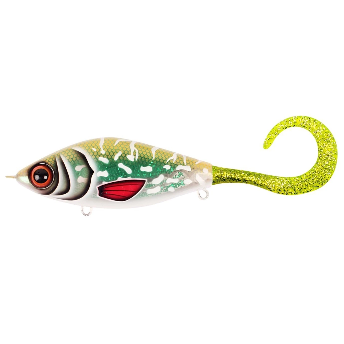 Воблер Strike Pro Guppie Downsize Sinking TR-002 Glitter Pike Green 35,7 гр   EG-208B#TR-002 — характеристики,
	                                    особенности конструкции