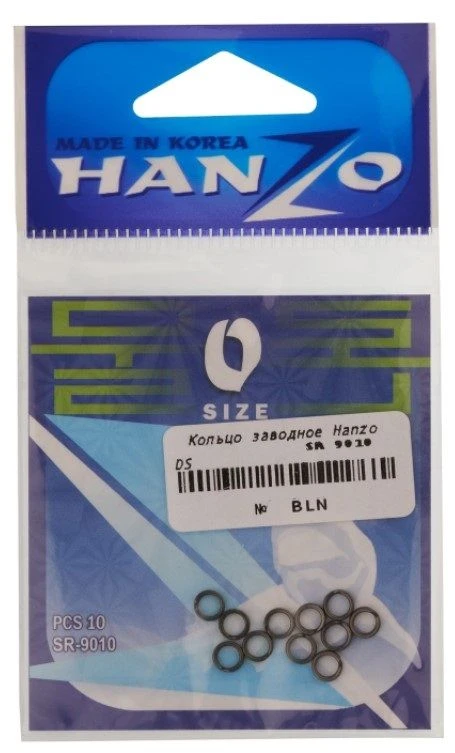 Кольцо Заводное Hanzo SR 9010  №4 17 кг 5 мм 10 шт BLN   SR-9010-4 — крупный план
	                                    2