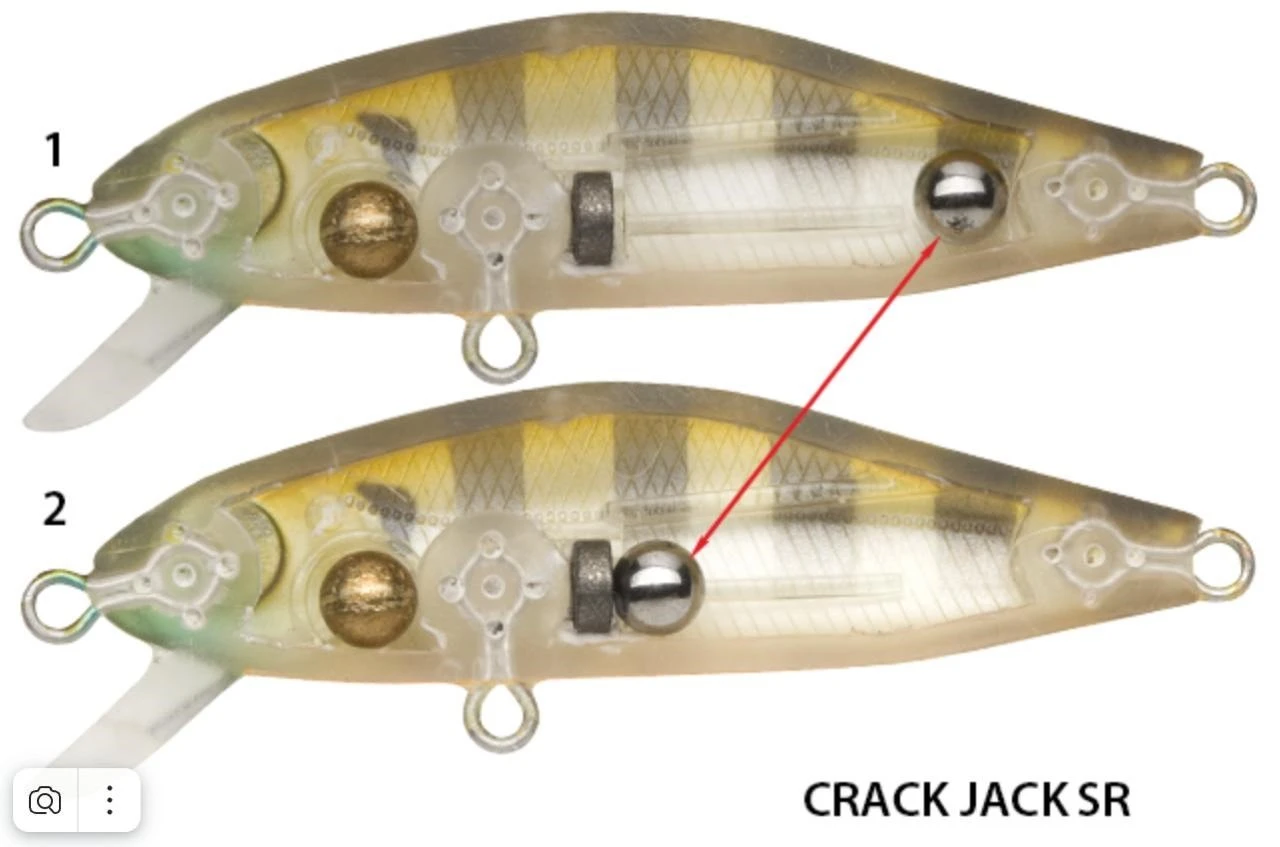 Воблер Pontoon 21 CrackJack 38SP-SR 070 Fire Tiger 2,4 гр   P21-CRJ-38SP-SR-070 — крупный план
	                                    1