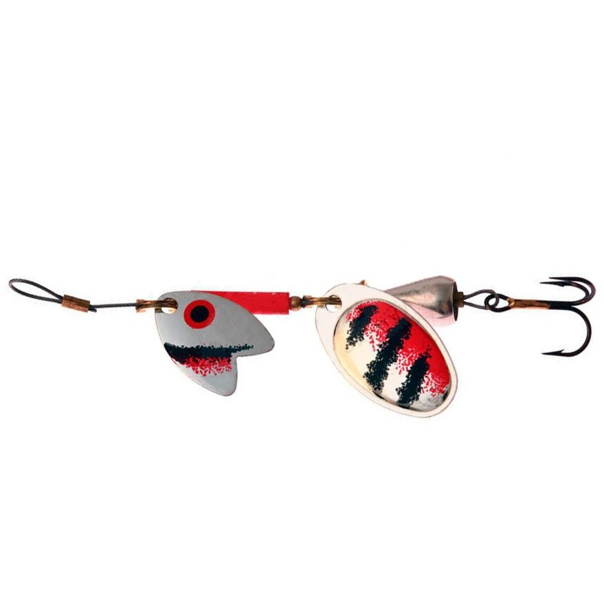Вращающаяся Блесна Mepps Tandem Trout №2 10 гр AG   tm-trt-2-a — характеристики,  особенности конструкции
