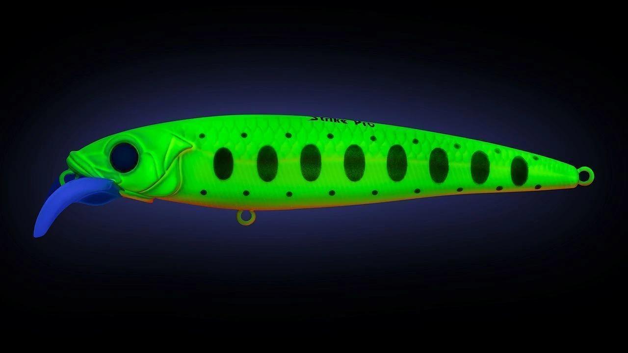 Воблер Strike Pro Beakster 110 A178S Lemon Mat Tiger 13,7 гр   EG-124C#A178S — крупный план
	                                    1