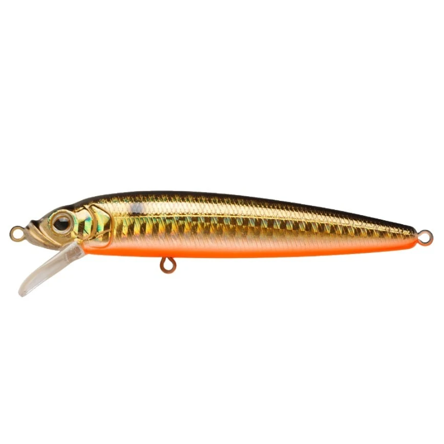 Воблер Strike Pro Alpha Minnow 95 613-713 Black Back Smoked OB 9 гр   EG-034F#613-713 — характеристики,
	                                    особенности конструкции