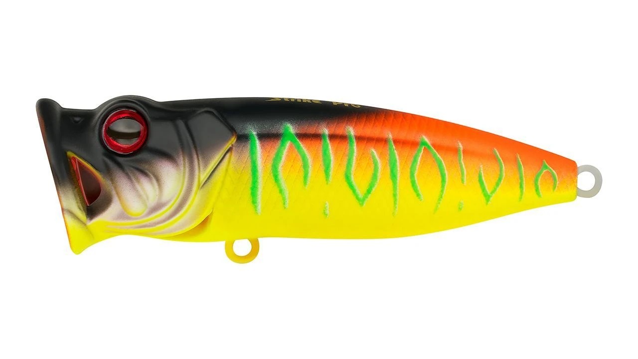 Воблер Strike Pro Pike Pop 70 A242S Sunrise Mat Tiger 10,5 гр   SH-002C#A242S — характеристики,
	                                    особенности конструкции
