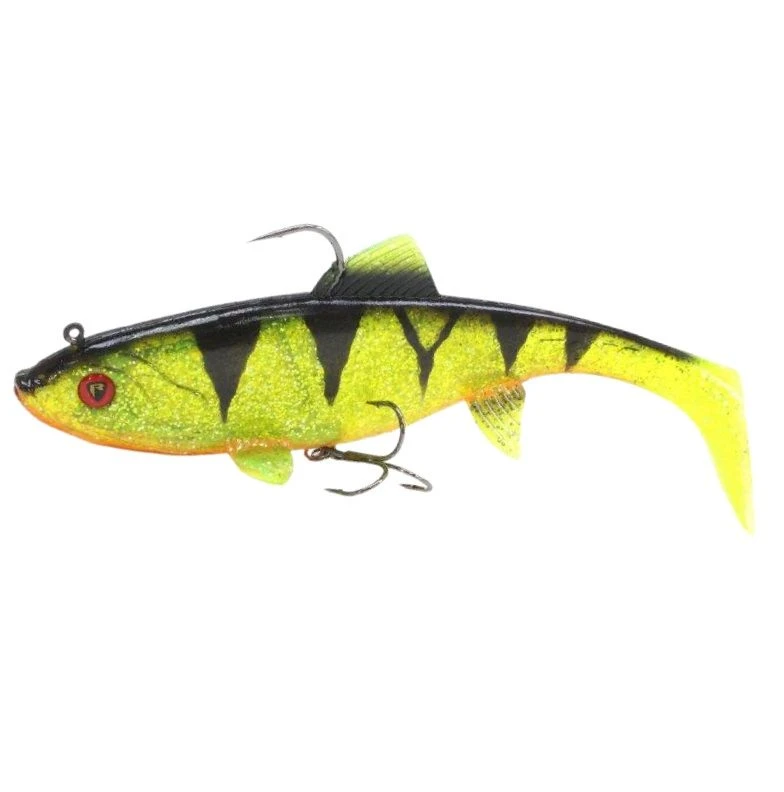Силиконовая приманка Fox Rage Replicant Wobble 23 230 мм 1 шт UV Perch UV  NRE044 — характеристики,  особенности конструкции