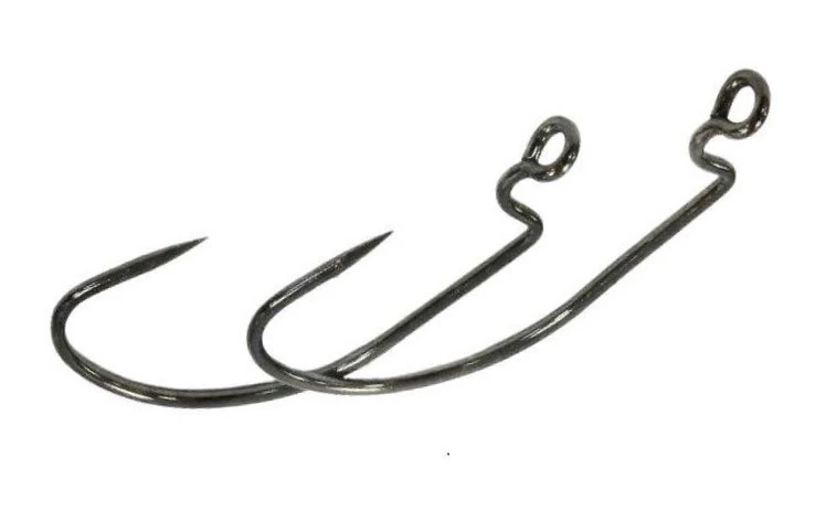 Крючок Офсетный Lucky John Predator LJH355 №1 8 шт    LJH355-001 — крупный план
	                                    1