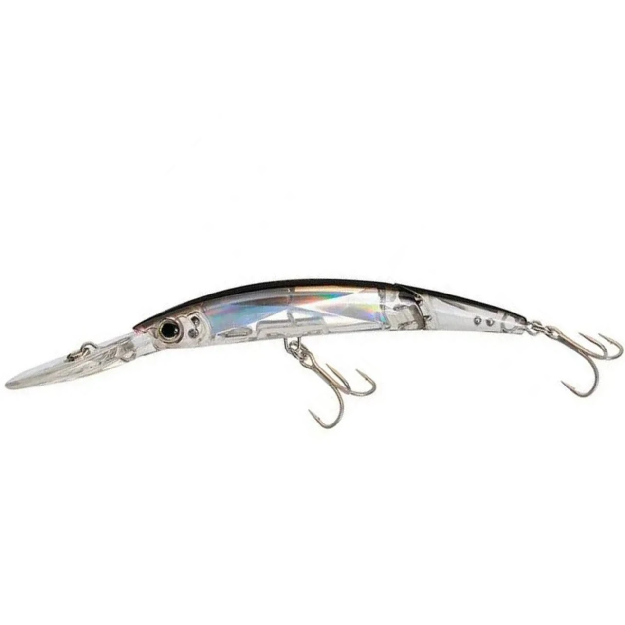 Воблер Yo-Zuri Crystal 3D Minnow Deep Diver Jointed 130F C4 25 гр   F1155-C4 — характеристики,  особенности конструкции
