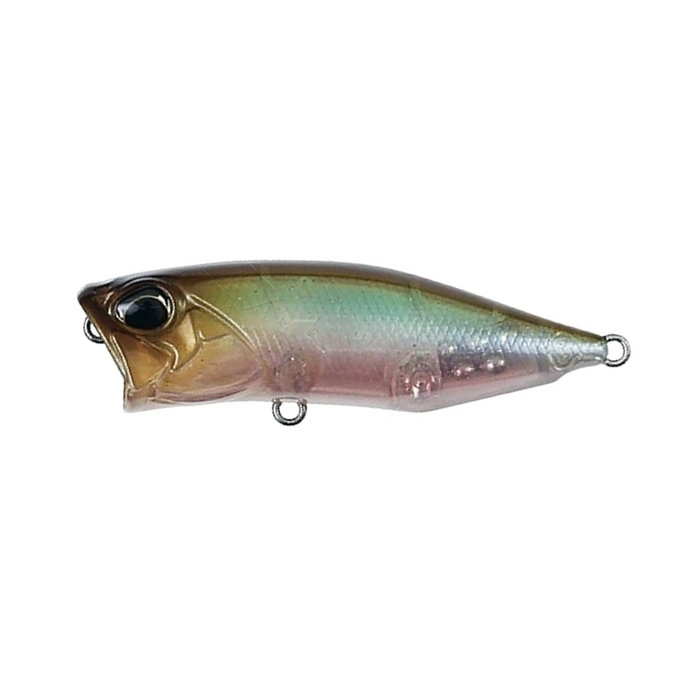 Воблер DUO Realis Popper 64F GEA3006 Ghost Minnow 9 гр   DUO-59071 — характеристики,  особенности конструкции