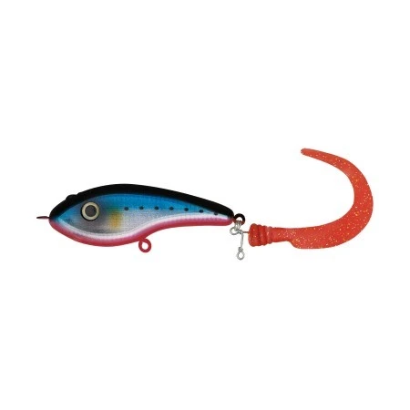 Воблер Strike Pro Catchy 132 A234-SBO Blue Back Silver OB Fluo 97 гр   EG-230#A234-SBO — характеристики,  особенности конструкции
