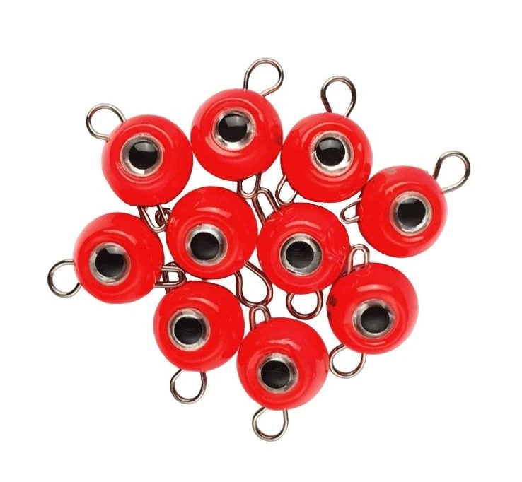Груз Strike Pro Шар 3D EYE 4 гр 5 шт Красный   RPS-EYE-4#RED — крупный план
	                                    2
