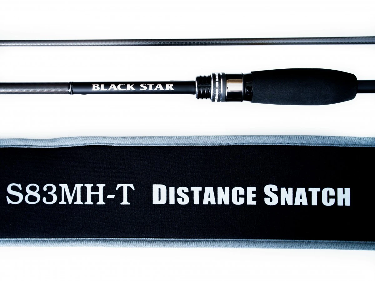 Спиннинг Xesta Black Star 2025 S83MH-T 251 см 1,5 - 25 гр  Distance Snatch  XBS25-S83MH-T — крупный план
	                                    6
