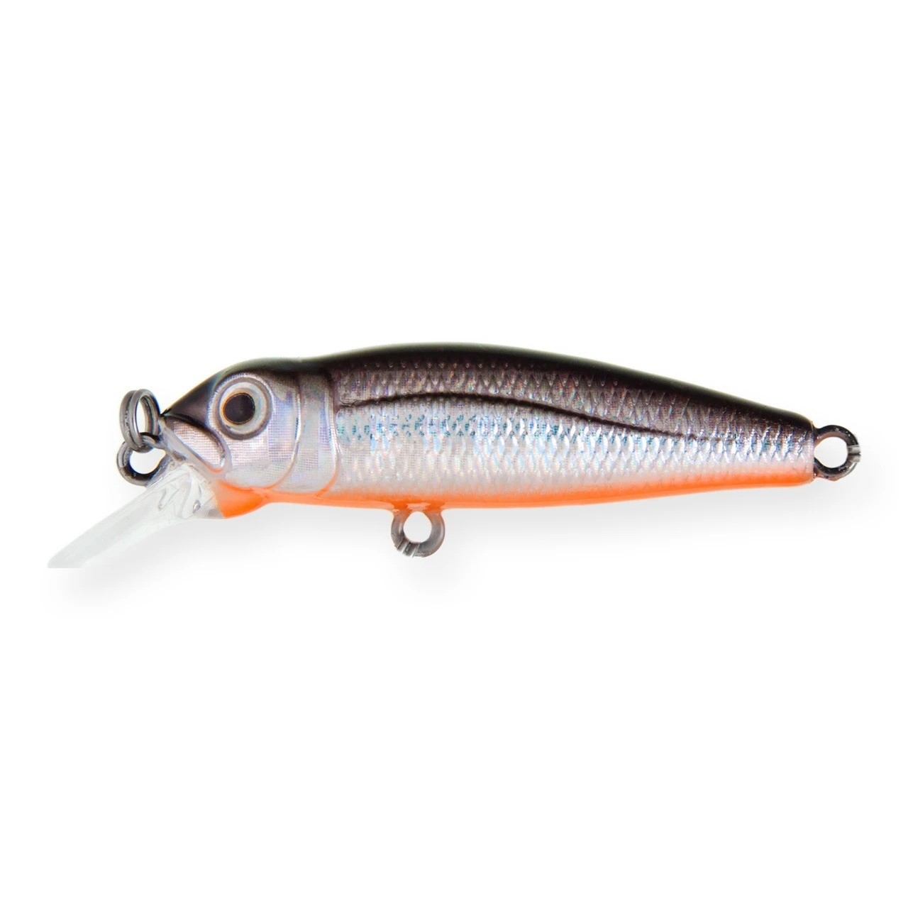 Воблер Strike Pro Midge 40 A70-713 Black Silver OB 2 гр   EG-074SP#A70-713 — характеристики,  особенности конструкции