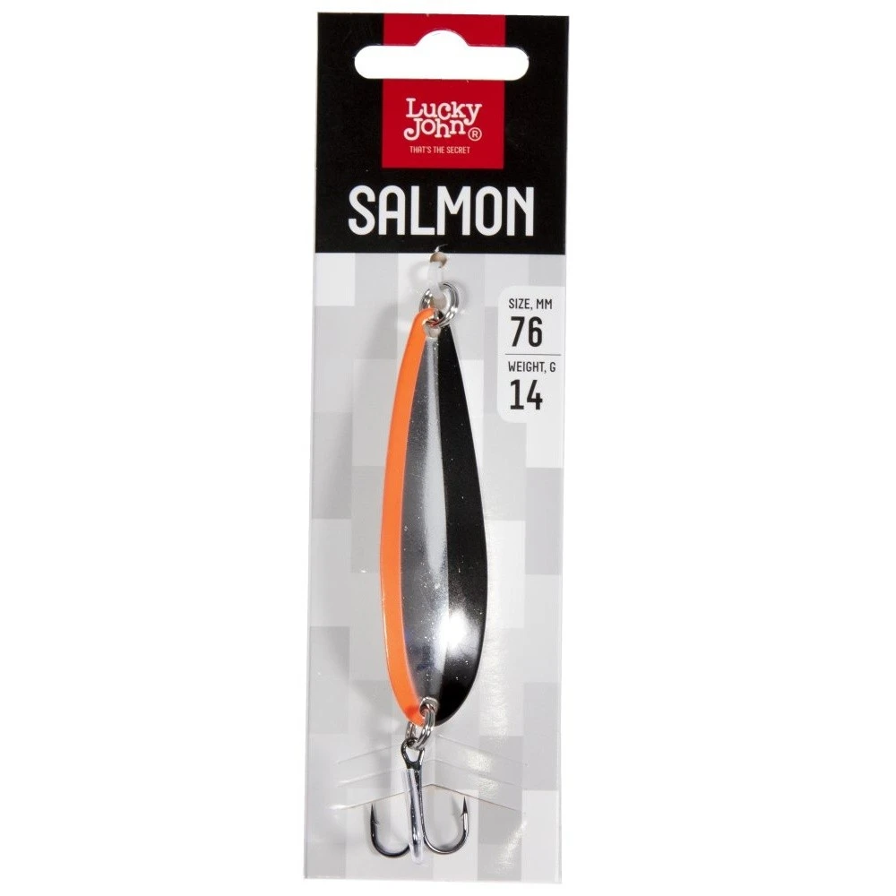 Колеблющаяся Блесна Lucky John Salmon 14 14 гр 76 мм 002   LJSAL014-002 — крупный план
	                                    3