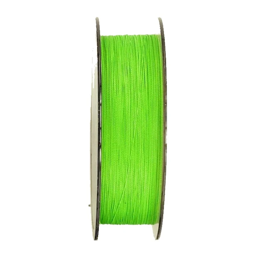 Плетеный шнур Narval Robust X4 PE 150 м  PE # 1 Fluoro green 0,165 мм   NVLRBS150G1.0 — крупный план
	                                    3