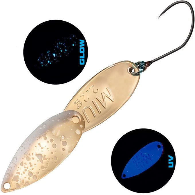 Колеблющаяся Блесна Forest Miu 2025 1.4g 1,4 гр 25 мм #08   MIU 2025 1.4g #08 — крупный план
	                                    1