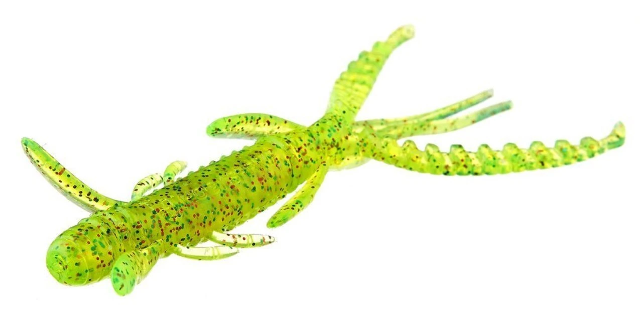 Силиконовая приманка Lucky John Hogy Shrimp 2.2in 56 мм 10 шт S15 Pro Series  140163-S15 — крупный план
	                                    1