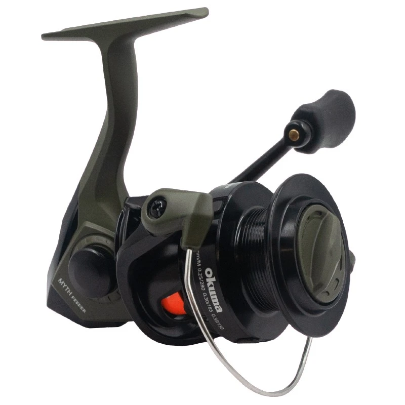 Катушка Okuma Myth Feeder 4000    MY-4000A — крупный план
	                                    5