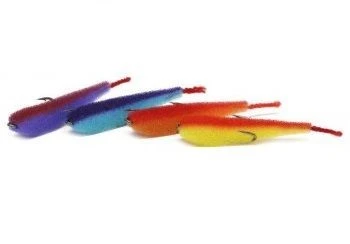 Поролоновая рыбка Lex Porolonium Set Zander №2 ZF7 CD 70 мм 12 шт BLPB/ORB/LRB/YRB   SETZANDER#2 — характеристики,  особенности конструкции