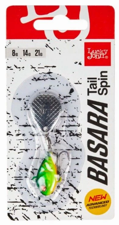 Тейл-спиннер Lucky John Basara Tail Spin 8 гр 55 мм 003   LJBTS08-003 — крупный план
	                                    2