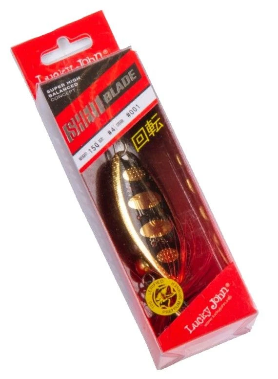 Вращающаяся Блесна Lucky John Shelt Blade №4 15 гр 001   LJSB04-001 — крупный план
	                                    2