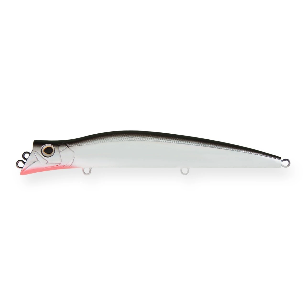 Воблер Strike Pro Darter-R Queen 130 A010T-EP Black Back Silver 17,5 гр   JL-152F#A010T-EP — характеристики,  особенности конструкции