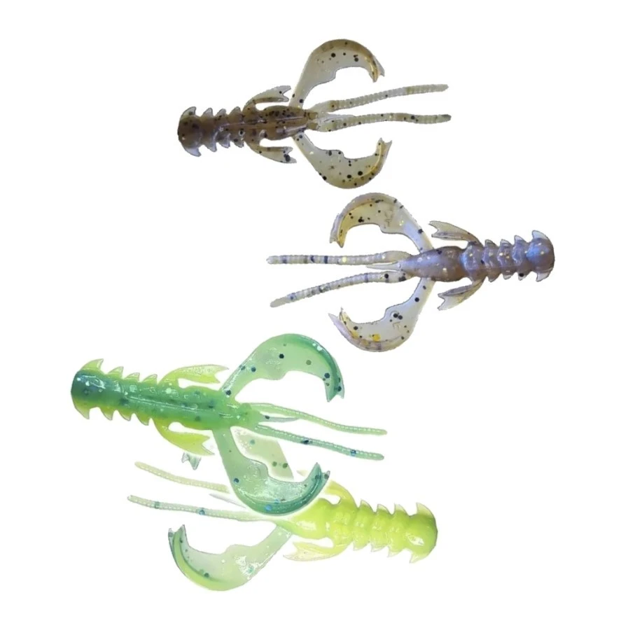 Силиконовая приманка CF Nimble 2.5 63 мм 7 шт 3d/40d Crazy Fish  44-65-3d/40d-6 — характеристики,  особенности конструкции