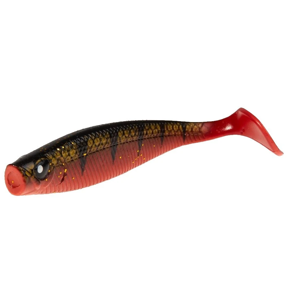 Силиконовая приманка Lucky John Red Tail Shad 7.0in 178 мм 2 шт PG22 3D Series  140428-PG22 — крупный план
	                                    1