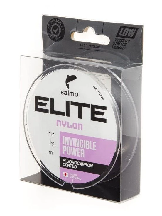 Леска монофильная Salmo Elite Fluoro Coated Nylon 30 м 0,2 мм    4117-020 — крупный план
	                                    1
