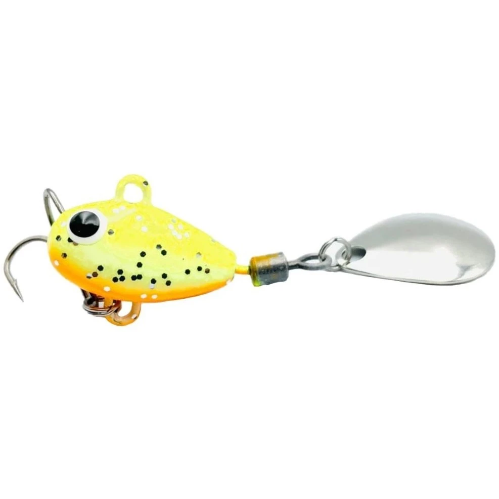 Тейл-спиннер UF Studio Hurricane 24 24 гр 62 мм Mango   H24M — характеристики,  особенности конструкции