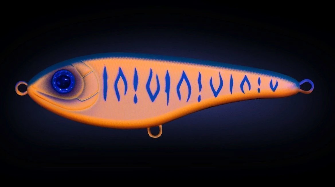 Воблер Strike Pro Buster V GC06S Orange Mat Tiger 17,7 гр   EG-148#GC06S — крупный план
	                                    1